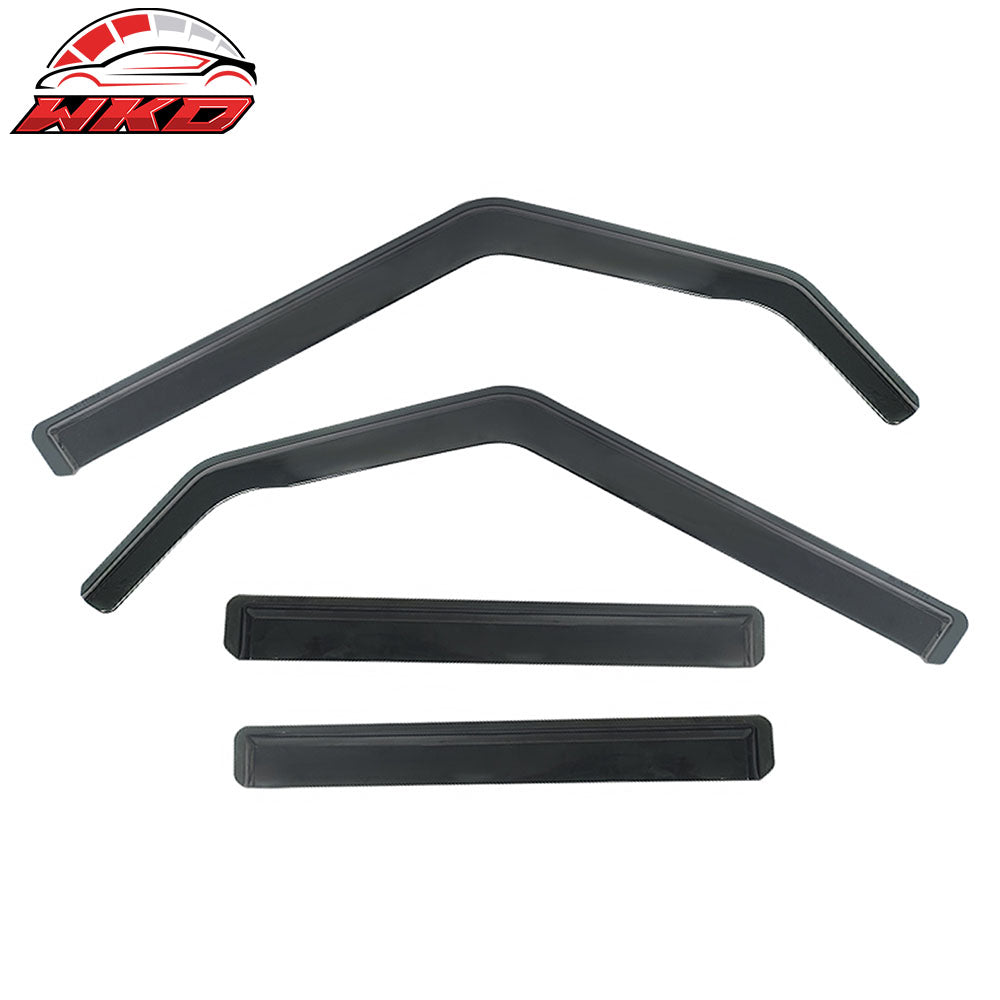 Fits 20-25 Land Rover Defender 110 130 In-Channel Window Visors Deflectors PC