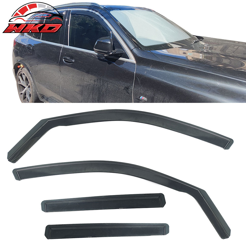19-25 BMW G05 X5 F95 X5M Window Visors Injection PC In-Channel Deflectors | Wholesale