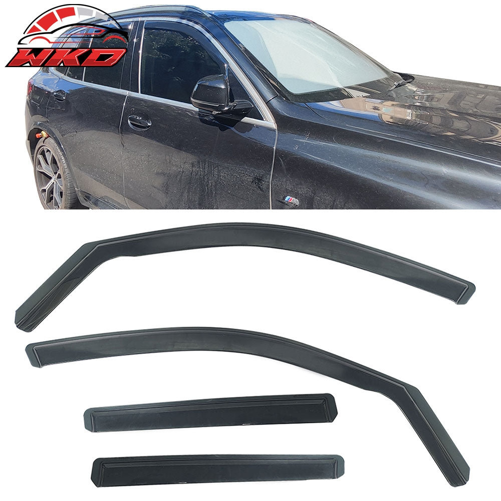 19-26 BMW G05 X5 F95 X5M Window Visors Injection PC In-Channel Deflectors | Wholesale