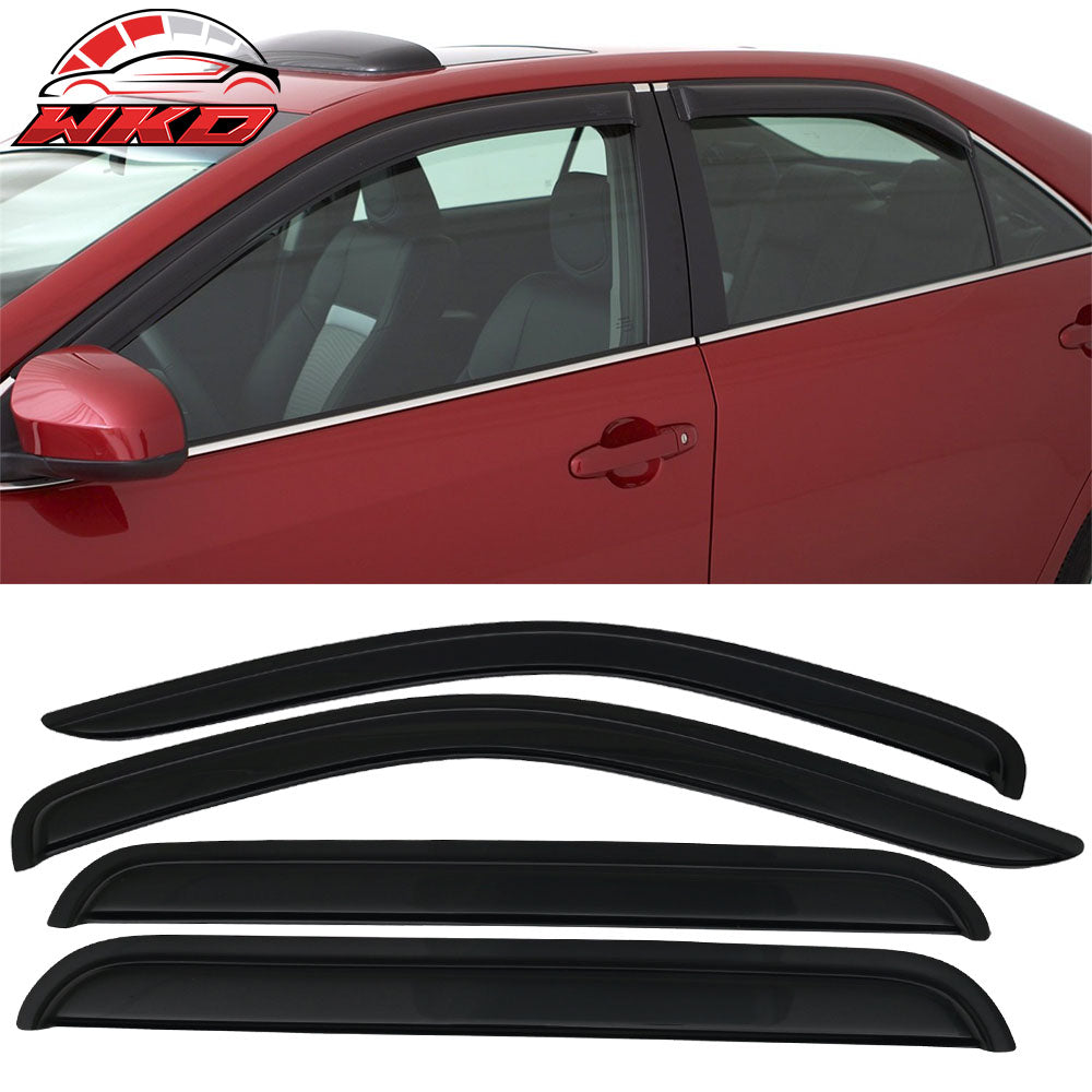 Fits 98-03 Dodge Durango 00-04 Dakota Crew Cab Acrylic Window Visors 4PC Set