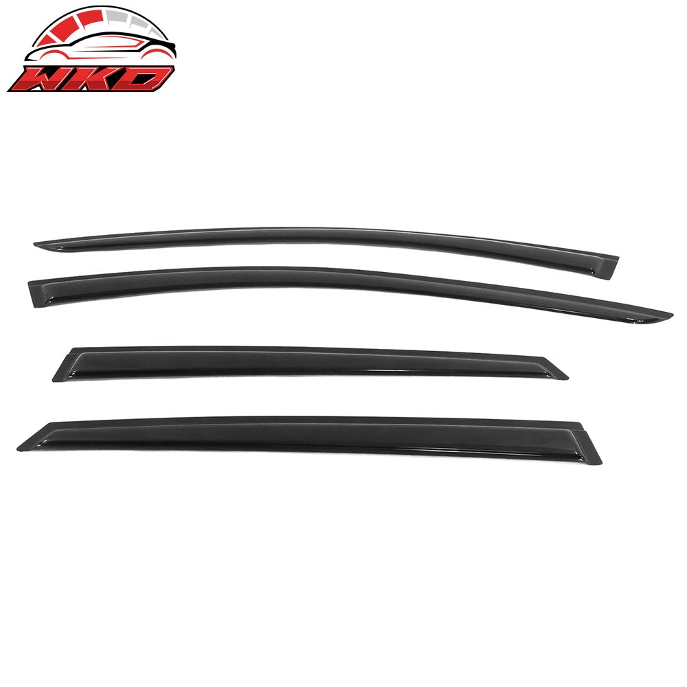 20-26 Ford Escape 4DR Acrylic Slim Window Visors Sun Rain Guards 4PCS Set | Wholesale