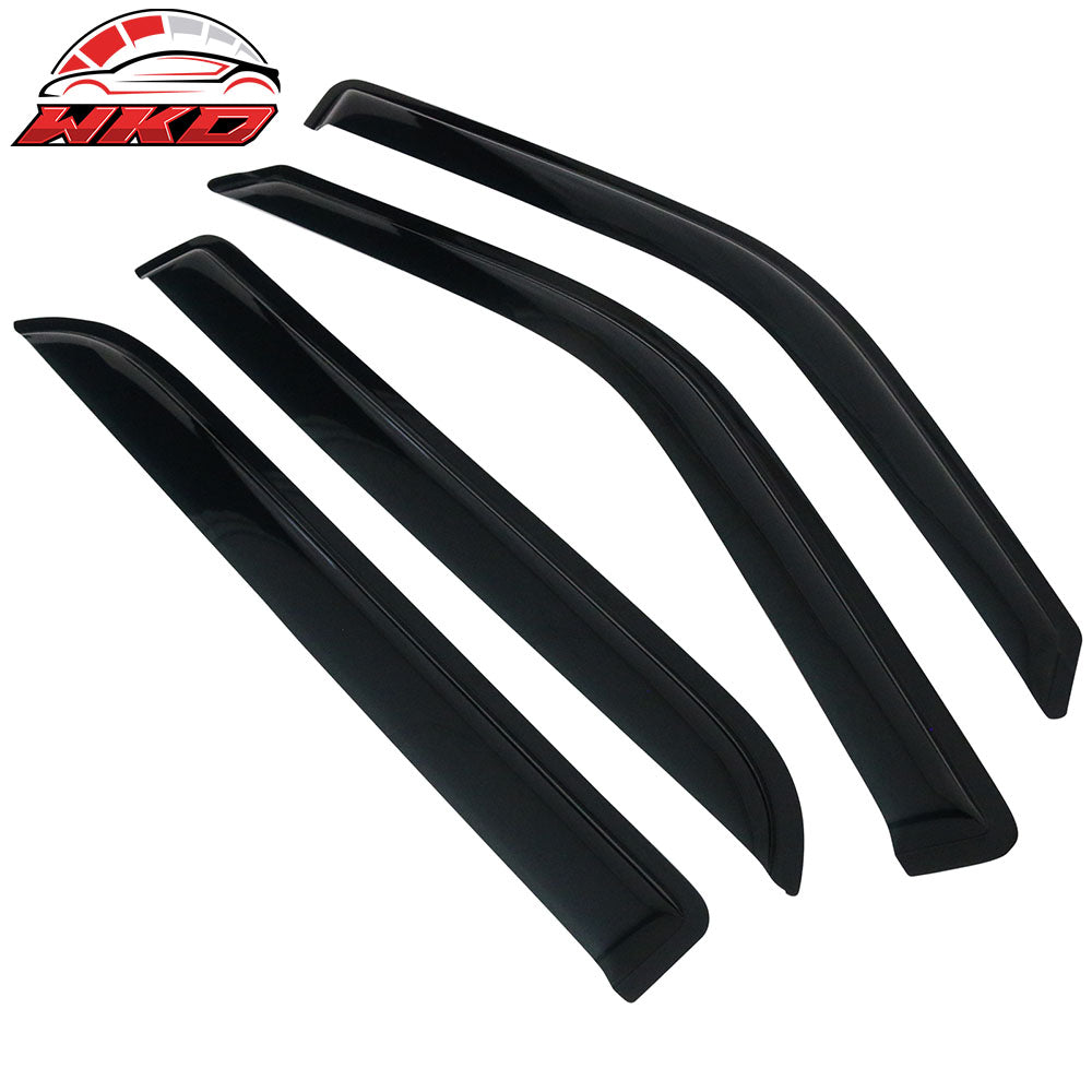 Fits 97-17 Ford Expedition & 98-17 Lincoln Navigator 4PCS Window Visors Tape-On