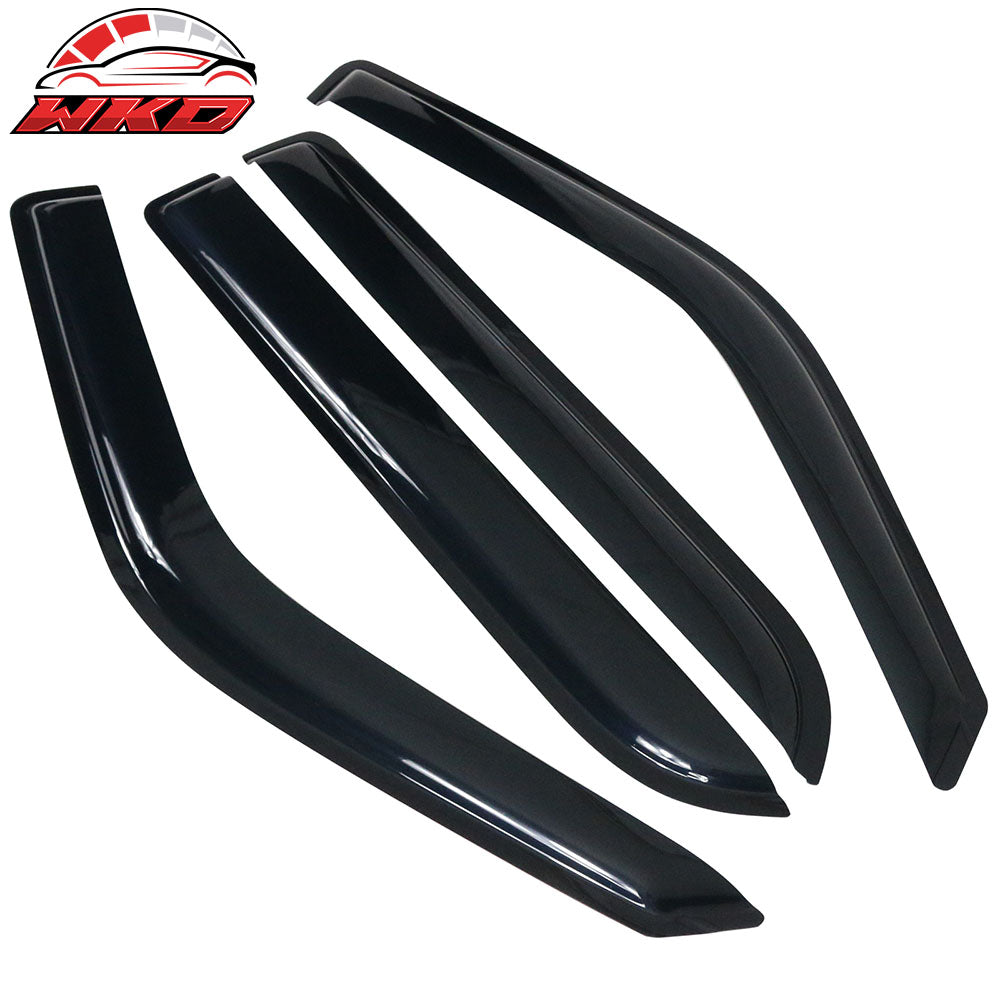 Fits 97-17 Ford Expedition & 98-17 Lincoln Navigator 4PCS Window Visors Tape-On