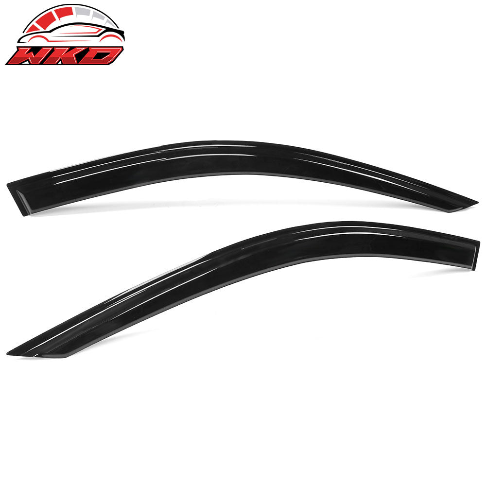Fits 15-20 Audi A3 S3 RS3 Sedan Window Visors Acrylic Rain Guard Wind Deflector