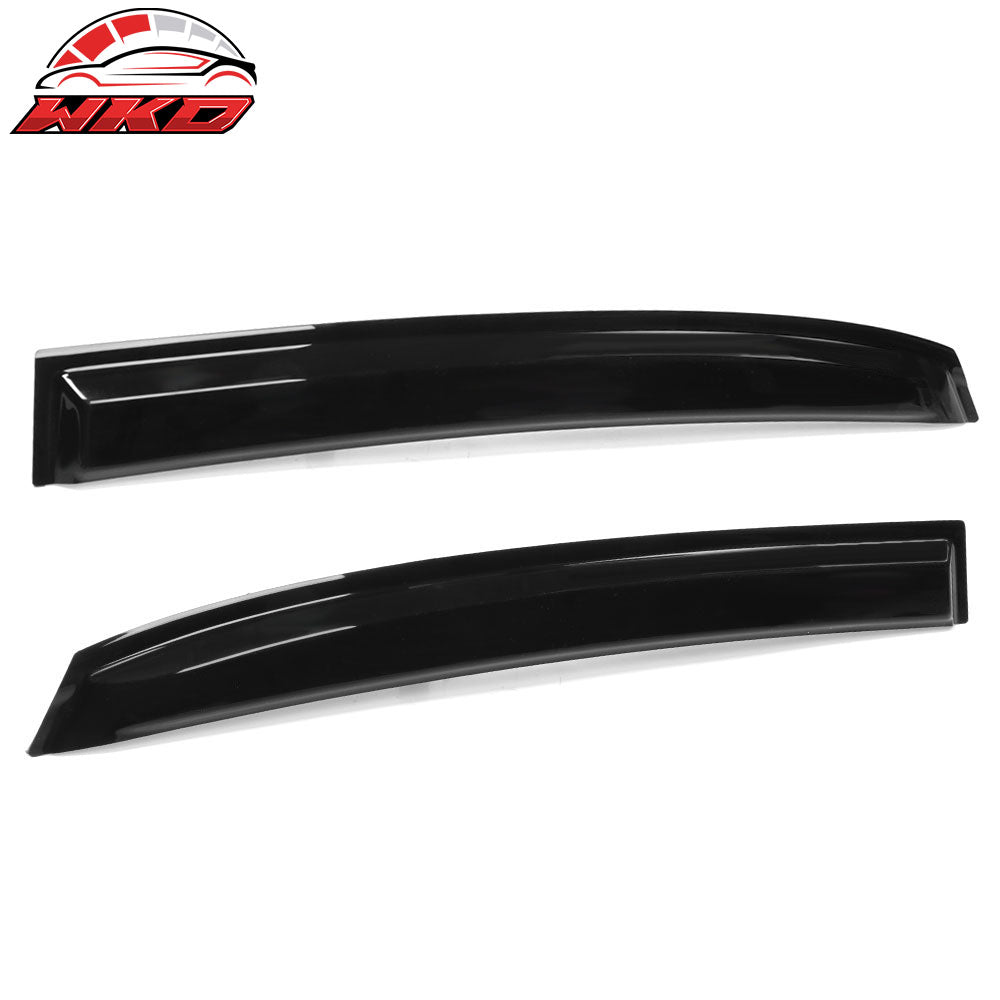 Fits 15-20 Audi A3 S3 RS3 Sedan Window Visors Acrylic Rain Guard Wind Deflector