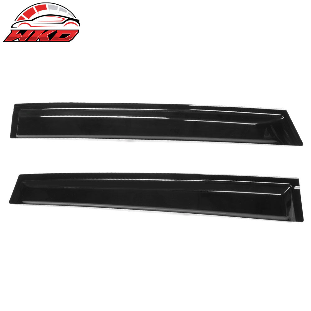Fits 13-19 Audi A3 S3 RS3 Hatchback Tape-On Window Visors Sun Rain Guards 4PCS