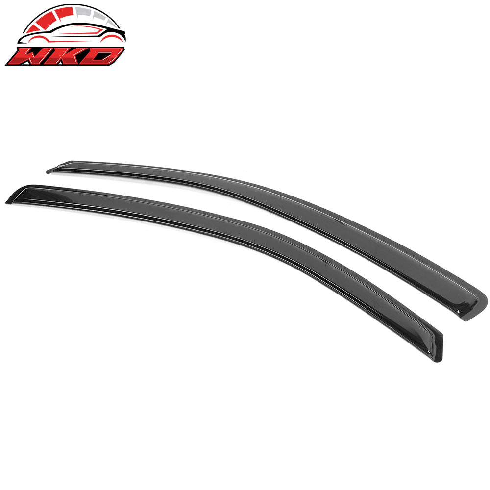 Fits 05-10 Chevrolet Cobalt & Pontiac G5 Coupe Acrylic Tape-On 2PC Window Visors