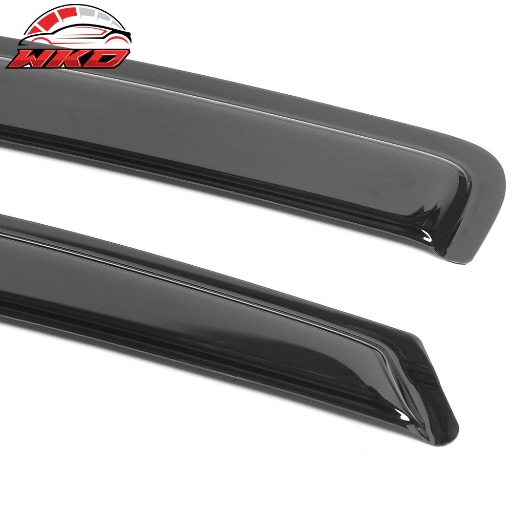 Fits 05-10 Chevrolet Cobalt & Pontiac G5 Coupe Acrylic Tape-On 2PC Window Visors