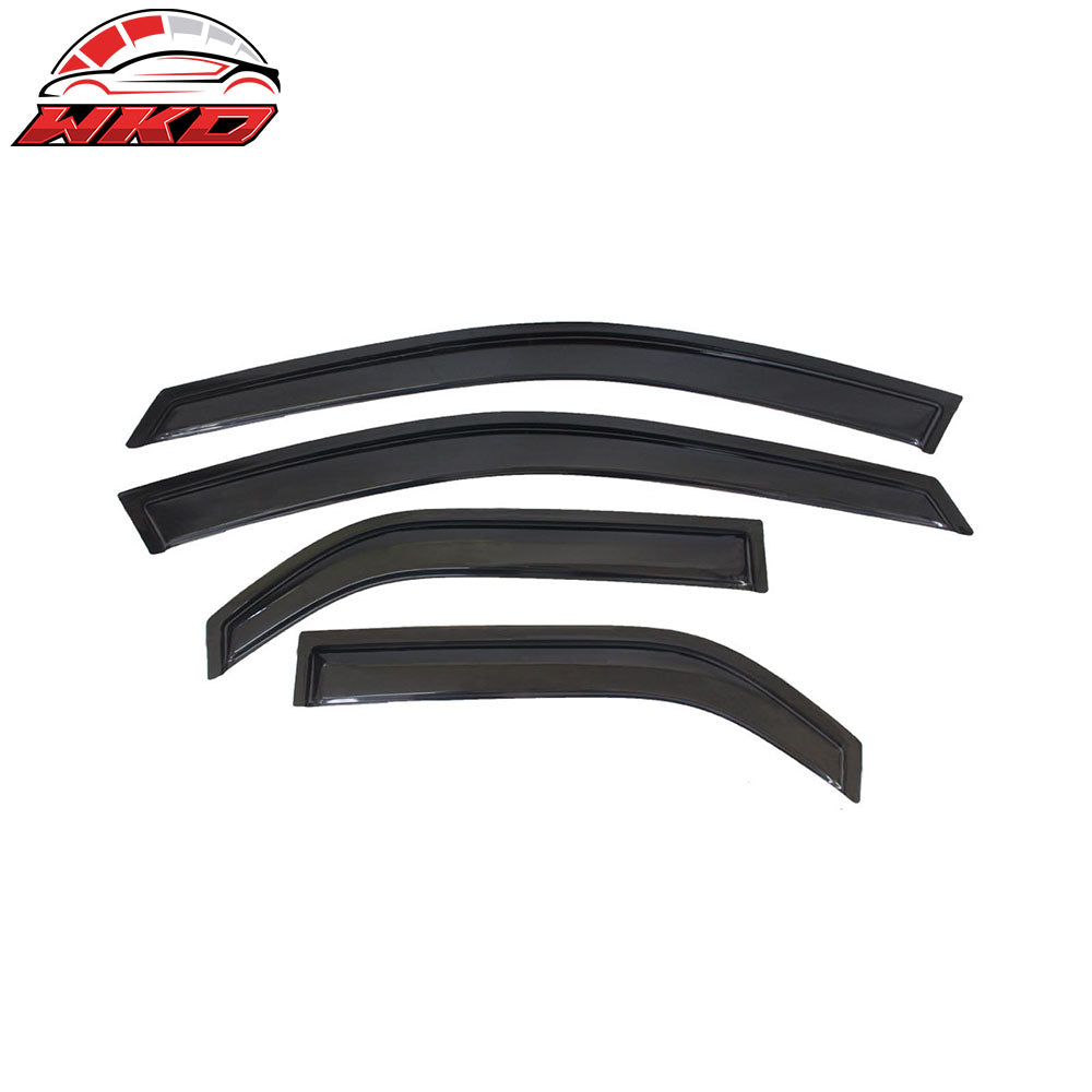 2003-07 Cadillac CTS Acrylic 4PCS Window Visors Vent Rain Sun Guard Shield | Wholesale