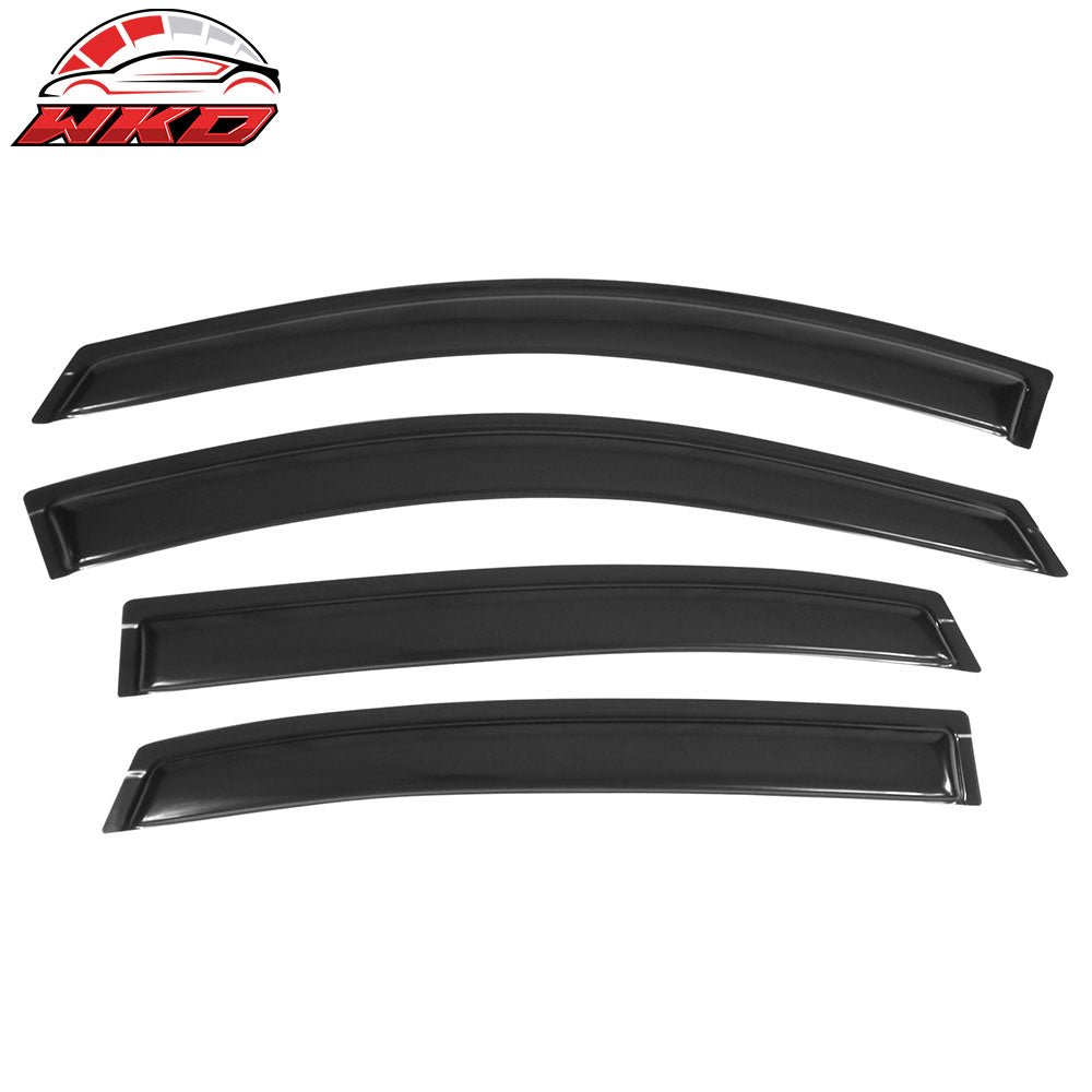2006-13 Chevy Impala 2014-16 Impala Limited 4PCS Acrylic Window Visor Deflector | Wholesale