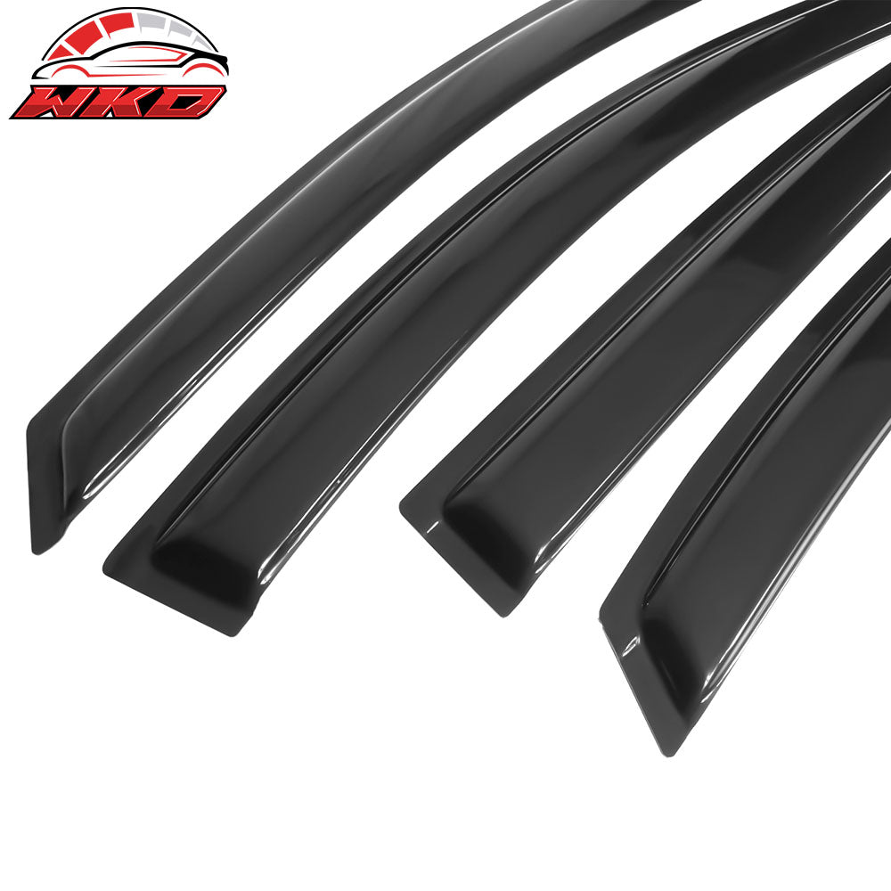 Fits 06-13 Chevy Impala 14-16 Impala Limited 4PCS Acrylic Window Visor Deflector