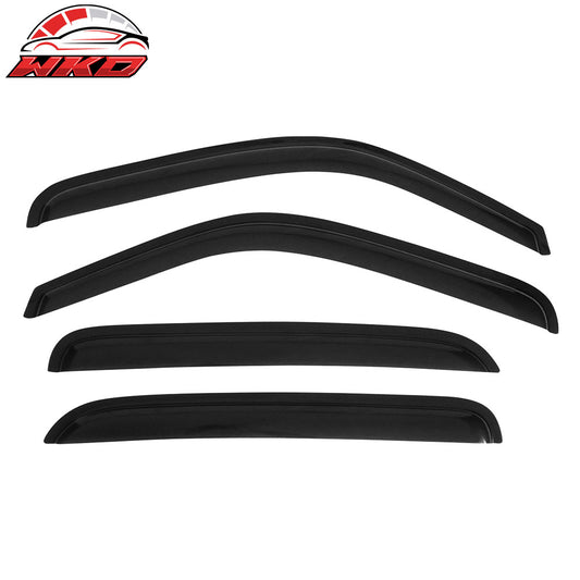 2001-06 Chevy Silverado 1500 2500 3500 GMC Sierra Crew Cab Window Visors 4Pc | Wholesale