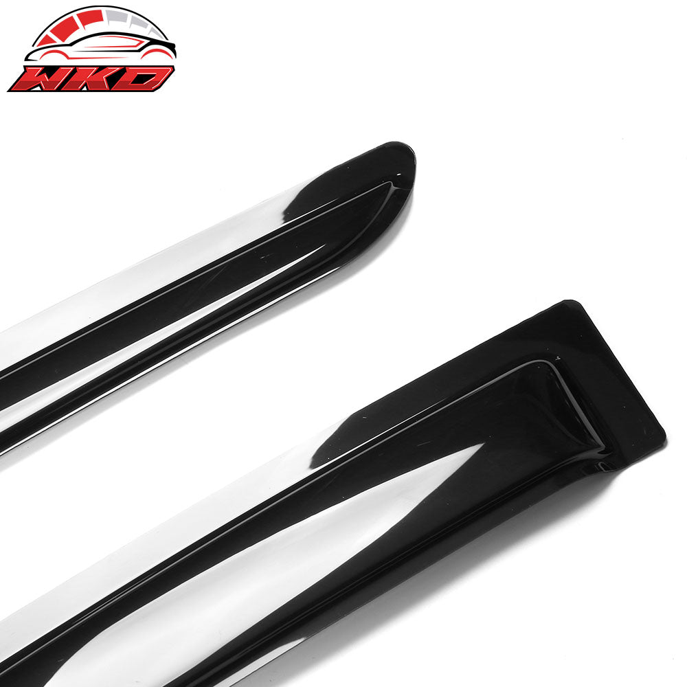 Fits 16-19 Chevrolet Volt Smoke Window Visors Sun Rain Vent Deflectors 4Pcs Set