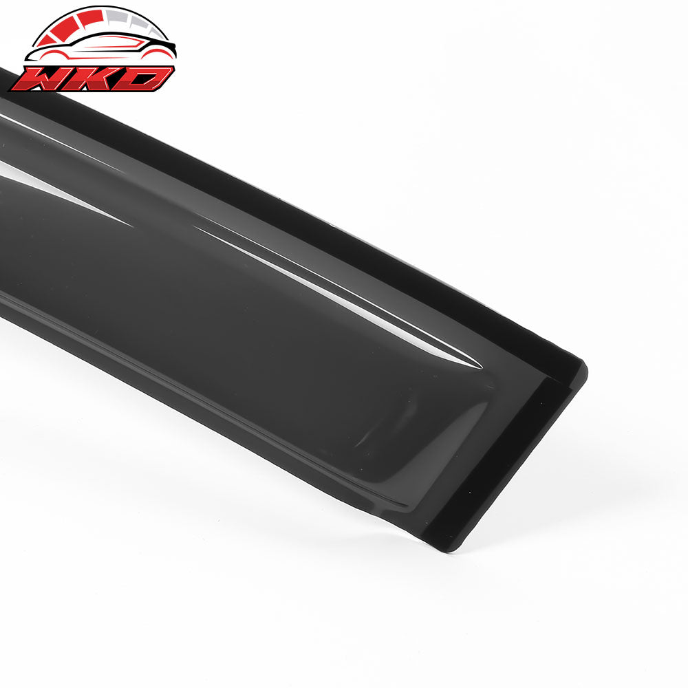 Fits 16-19 Chevrolet Volt Smoke Window Visors Sun Rain Vent Deflectors 4Pcs Set