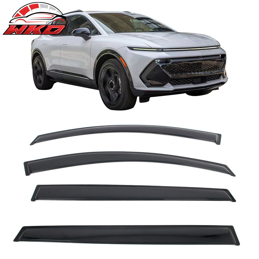 2024-26 Chevy Equinox EV Window Visors Vent Rain Guards Deflectors Tape-On | Wholesale