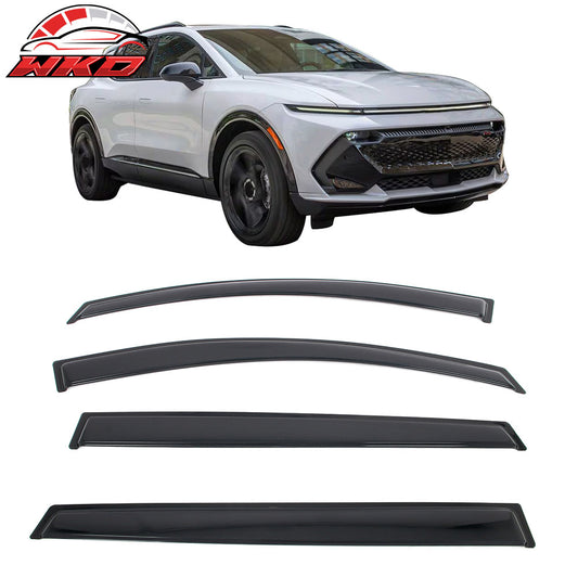 2024-26 Chevy Equinox EV Window Visors Vent Rain Guards Deflectors Tape-On | Wholesale