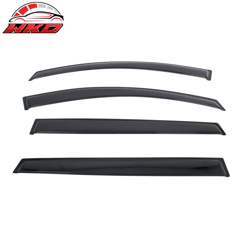 Fits 24-26 Chevy Equinox EV Window Visors Vent Rain Guards Deflectors Tape-On