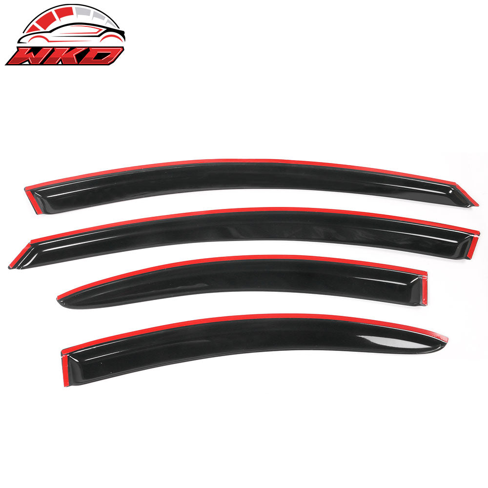 Fits 00-05 Dodge Neon Window Visors Acrylic Sun Shade Rain Guard Deflectors 4PC