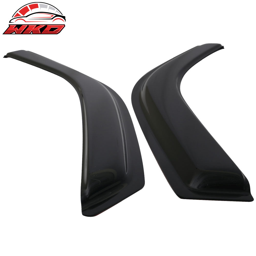 Fits 09-23 Dodge Ram 1500 Quad Cab Extended Pickup Acrylic Window Visors 4Pc Set