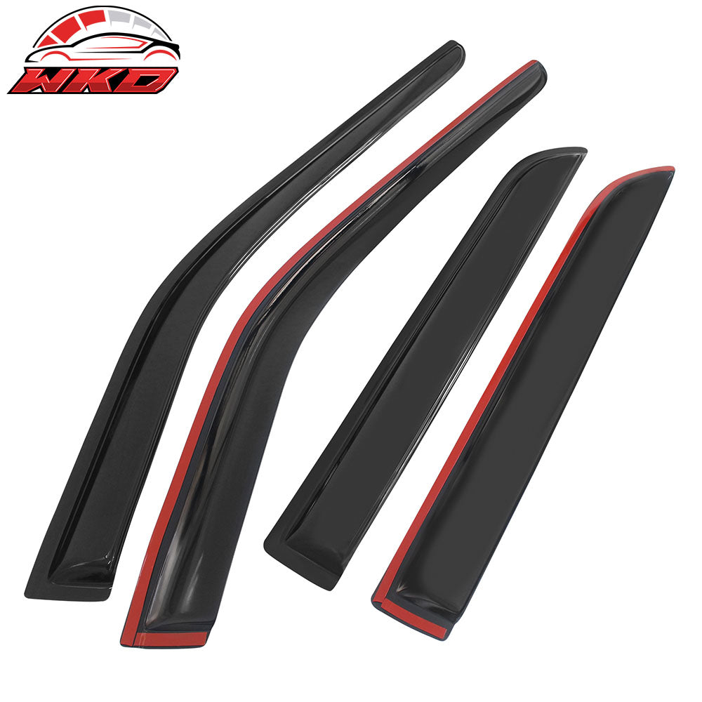 Fits 11-19 Ford Explorer Acrylic Wind Deflectors Rain Guards Window Visors 4Pcs