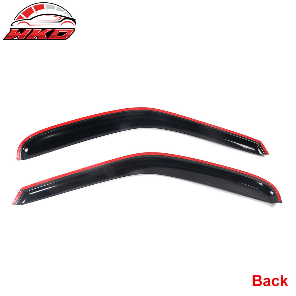 Fits 97-03 Ford F150/97-99 F250 Standard Cab Window Visors Vent Rain Sun Guard