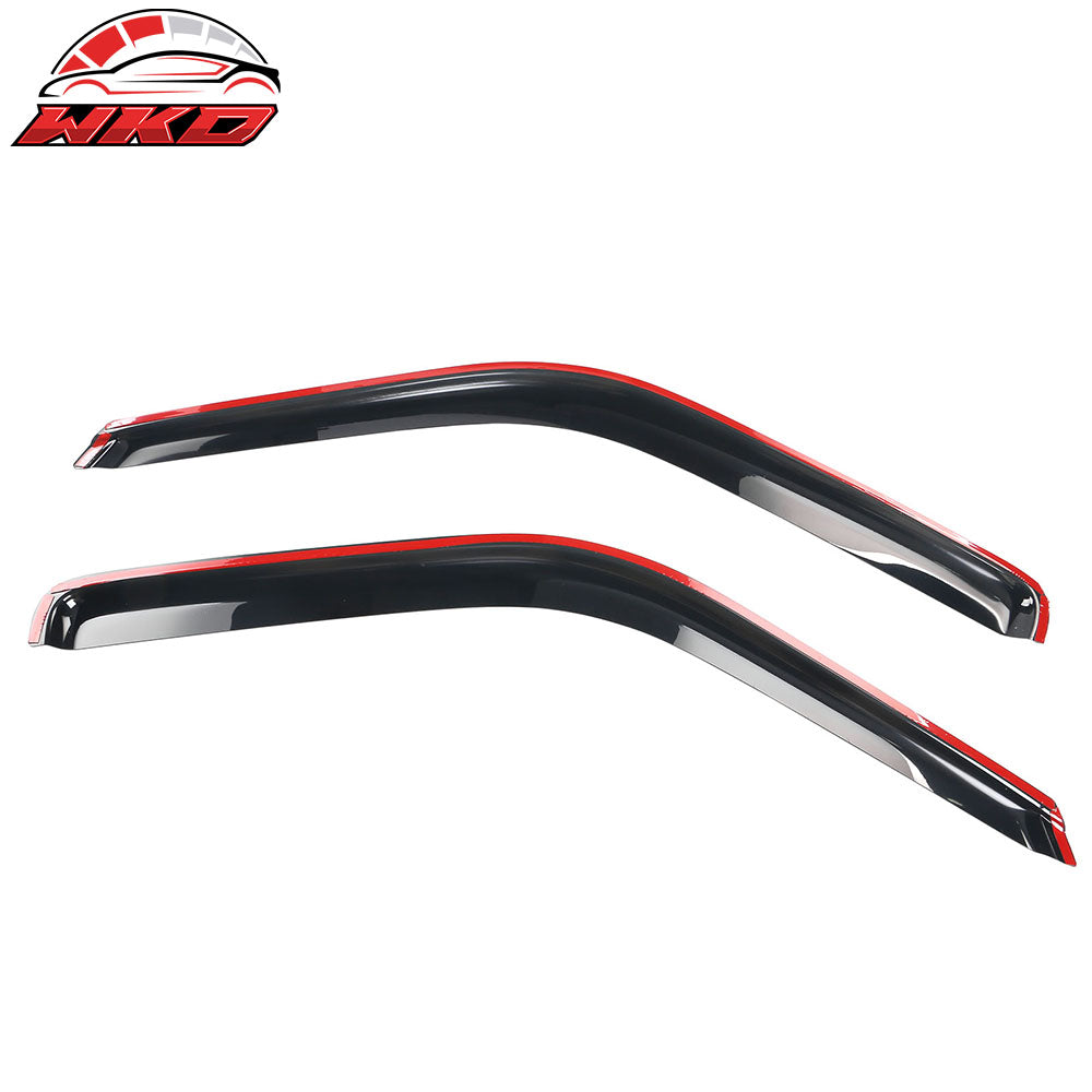 Fits 88-98 Chevy GMC C1500 K1500 95-99 Tahoe 92-99 Yukon Window Visors 2PC Set