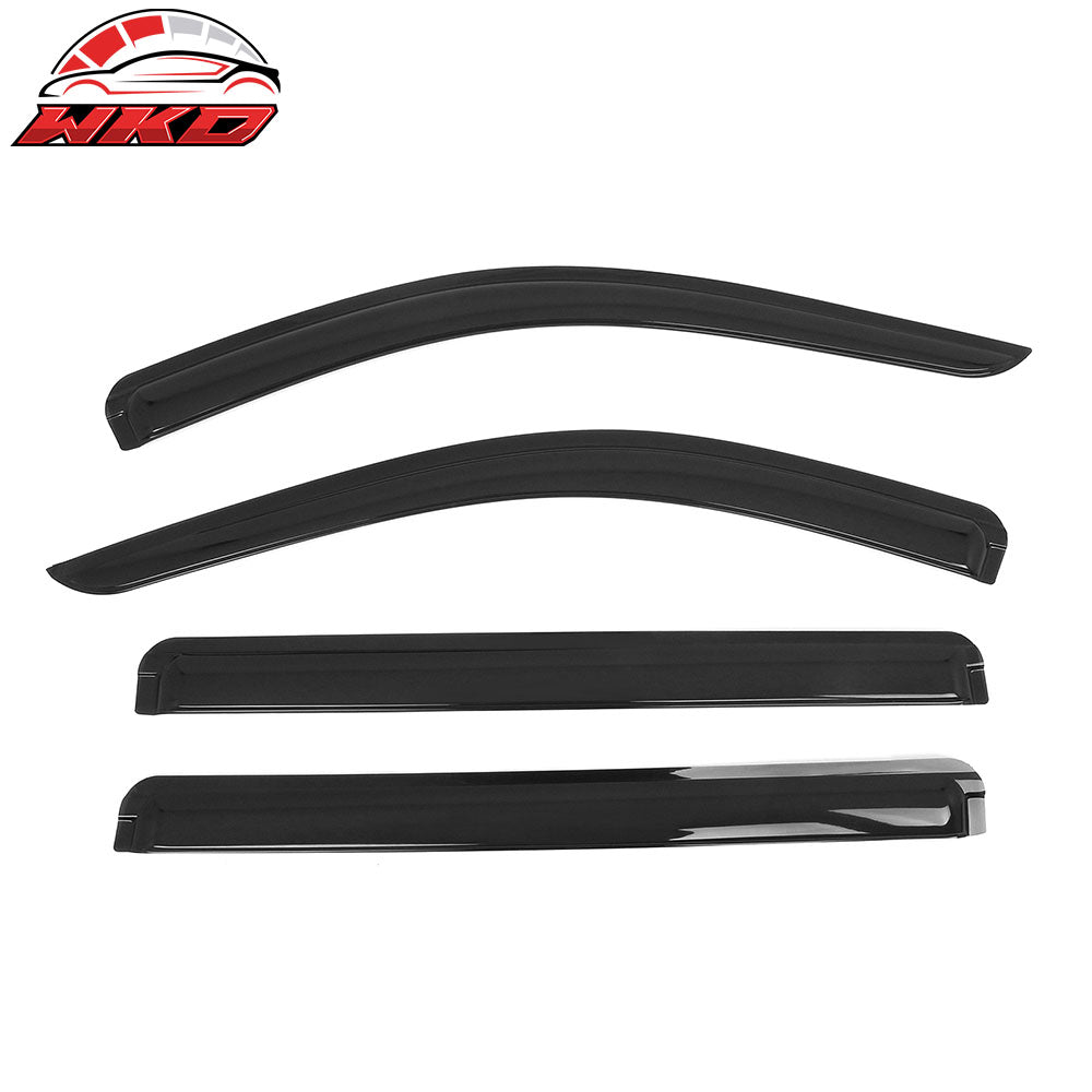 2021-25 Chevy Suburban & GMC Yukon Tape on Window Visors Rain Sun Deflectors | Wholesale