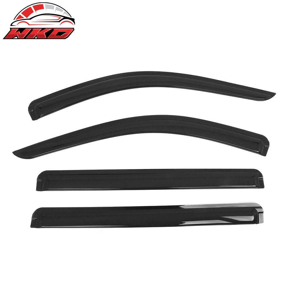 2021-26 Chevy Suburban & GMC Yukon Tape on Window Visors Rain Sun Deflectors | Wholesale