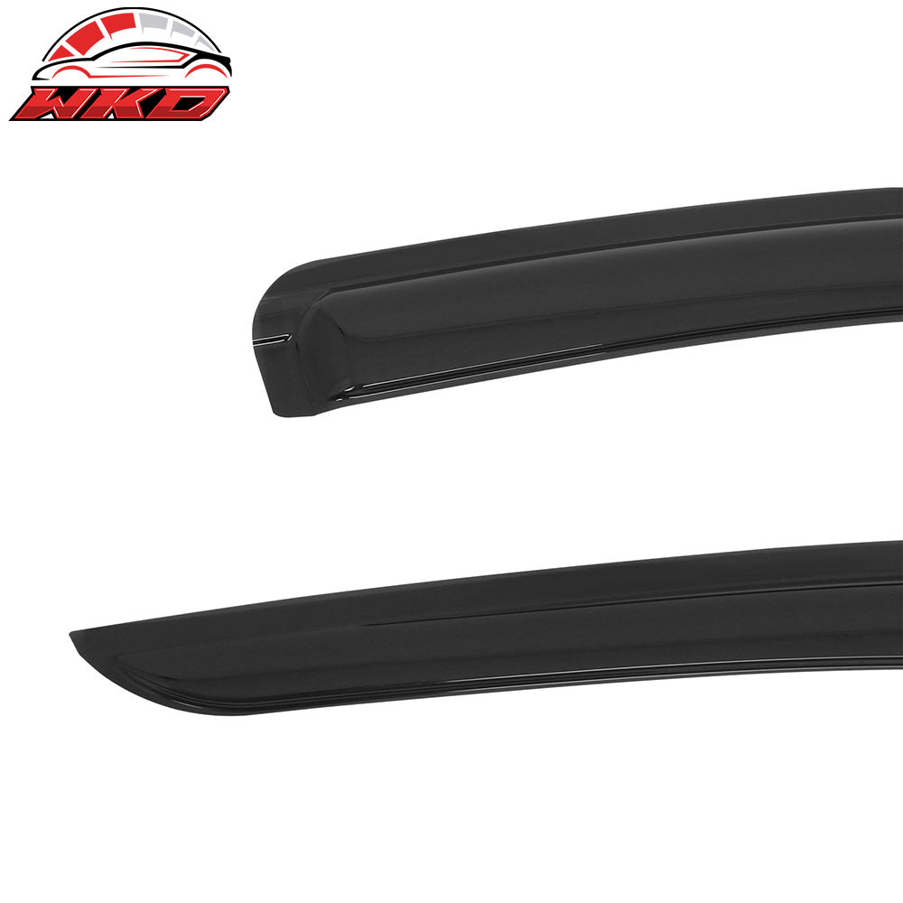 Fits 21-25 Chevy Suburban & GMC Yukon Tape on Window Visors Rain Sun Deflectors