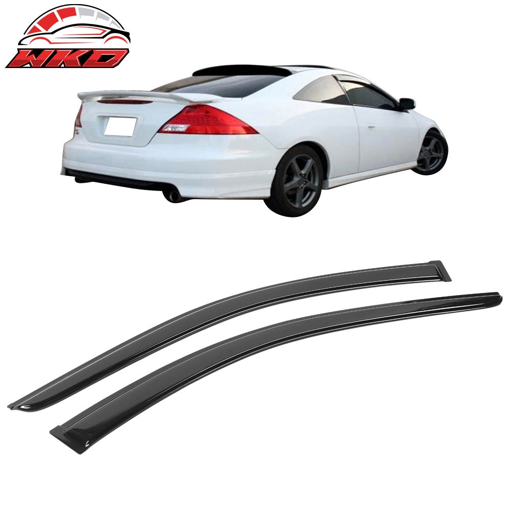 Wholesale 03-07 Honda Accord 2-Door Coupe Window Visors Acrylic Rain Guard Deflector