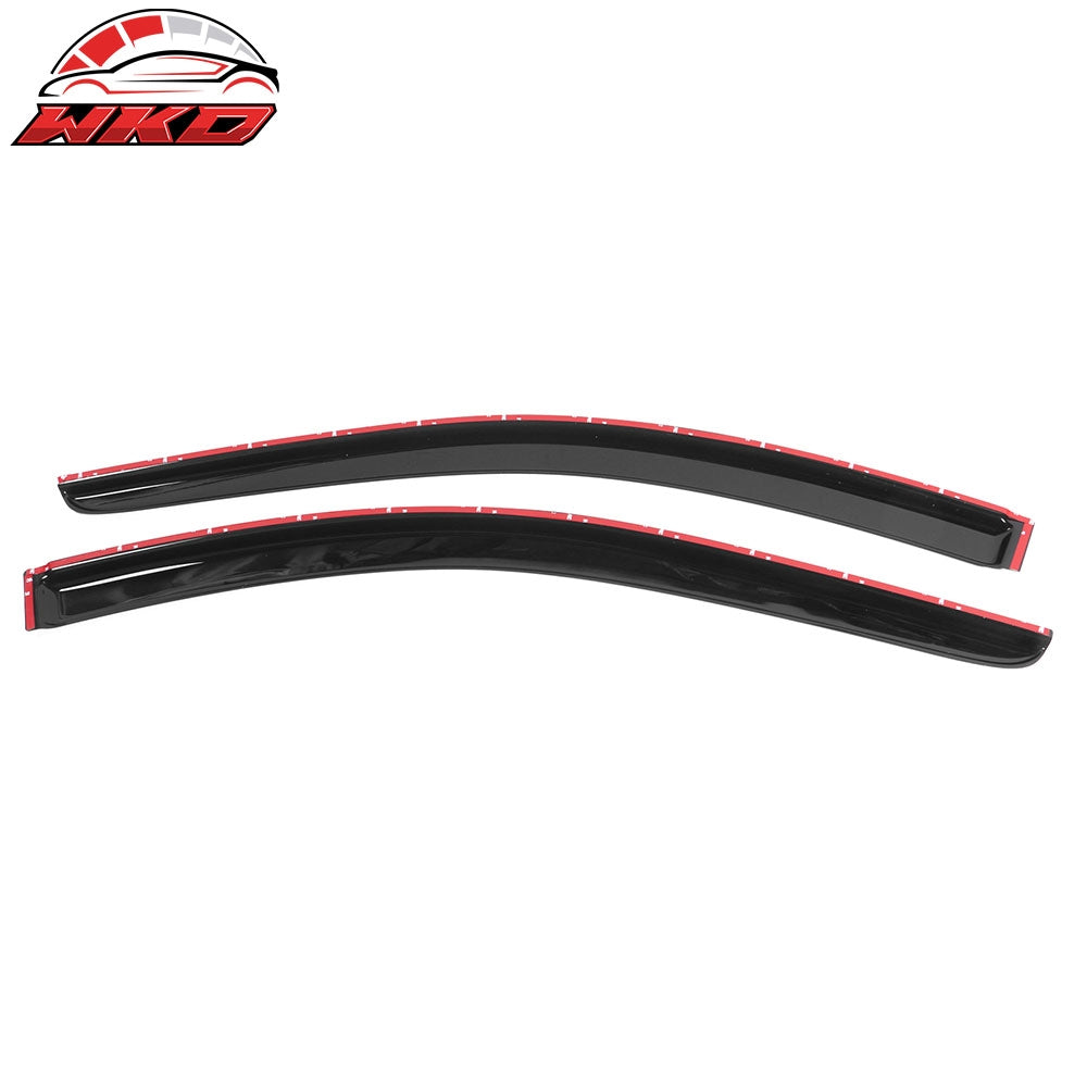 Fits 03-07 Honda Accord 2-Door Coupe Window Visors Acrylic Rain Guard Deflector