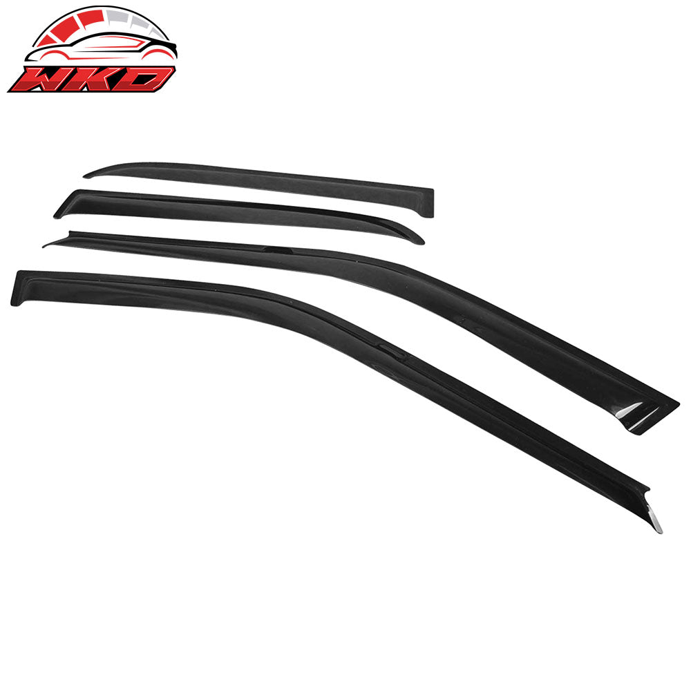 Fits 90-93 Honda Accord 4Dr Acrylic Window Visors Rain Guard Deflector Vent 4PCS