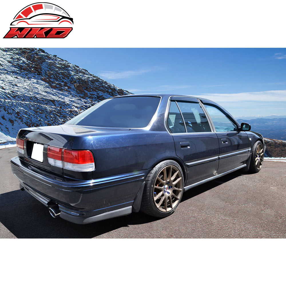 Fits 90-93 Honda Accord 4Dr Acrylic Window Visors Rain Guard Deflector Vent 4PCS