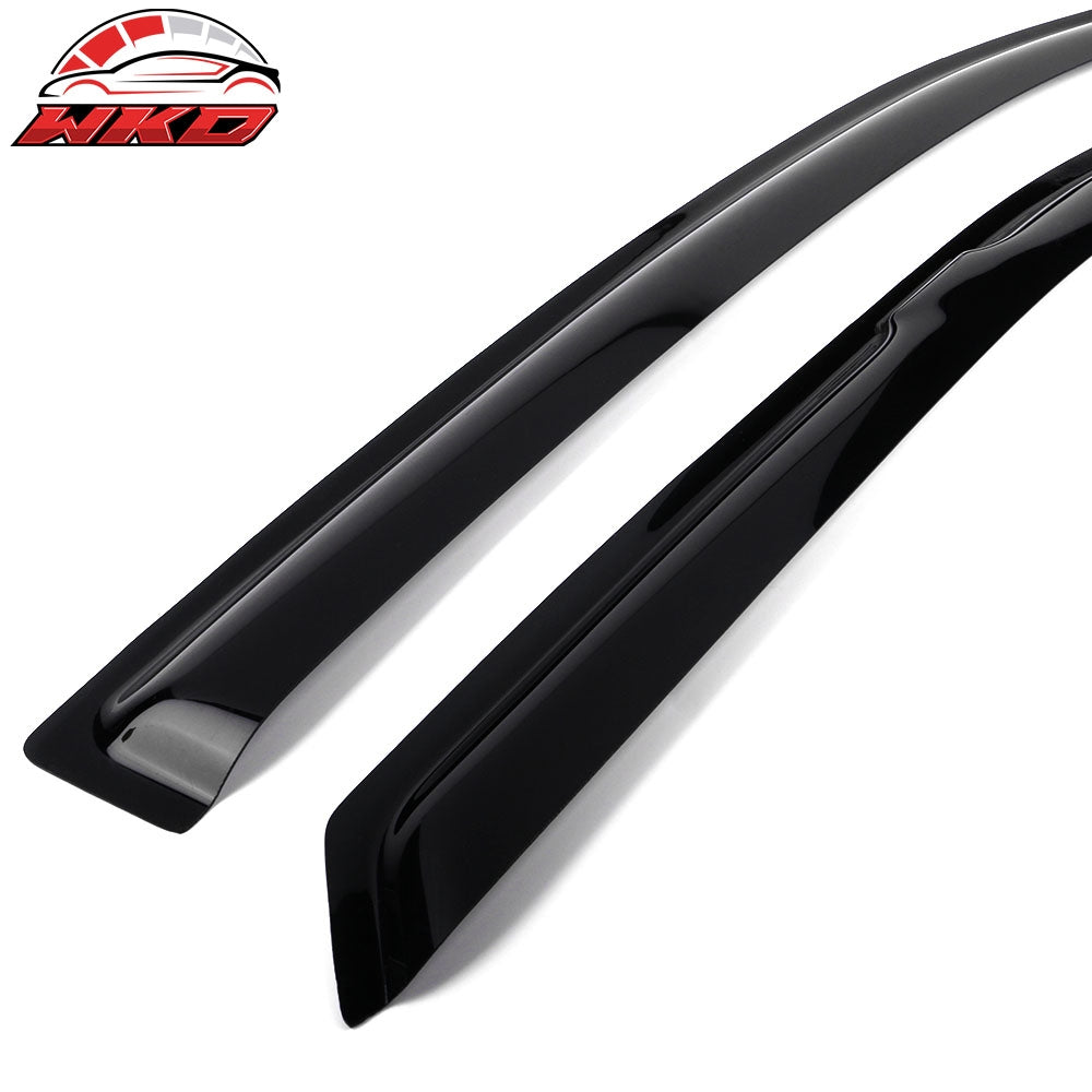 Fits 94-97 Honda Accord Coupe Window Visors Air Deflector Acrylic 2Pc Set