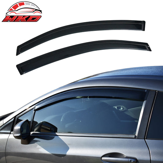 2012-15 Honda Civic Coupe Window Visors Acrylic Sun Guard Rain Deflector 2PC | Wholesale