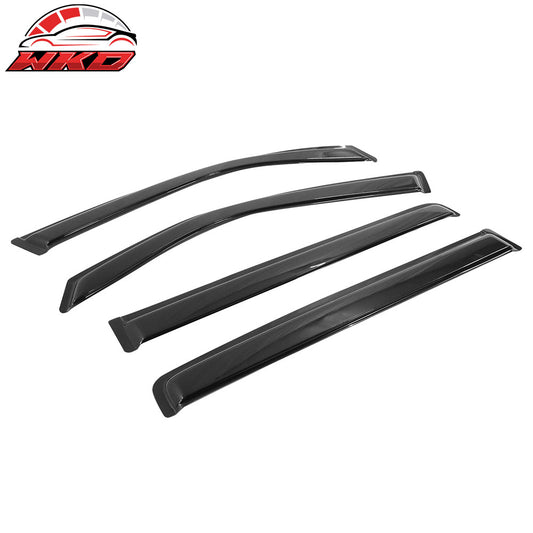 2009-15 Honda Pilot Acrylic Tape-On Slim 4PCS Window Visors Vent Rain Guard | Wholesale