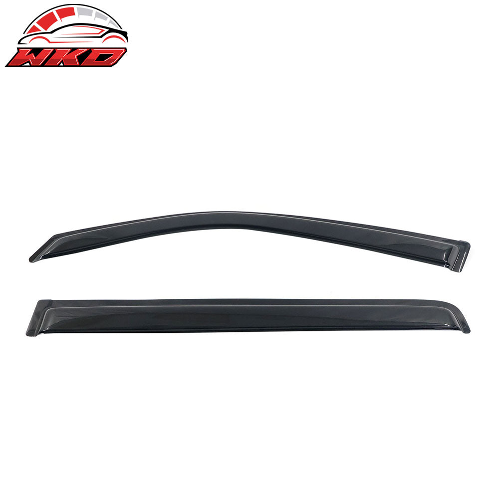 Fits 09-15 Honda Pilot Acrylic Tape-On Slim 4PCS Window Visors Vent Rain Guard