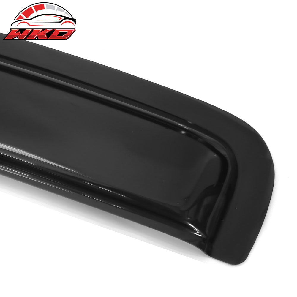 Fits 99-04 Jeep Grand Cherokee 4PC Acrylic Window Visors Rain Guard Vent Tape-On