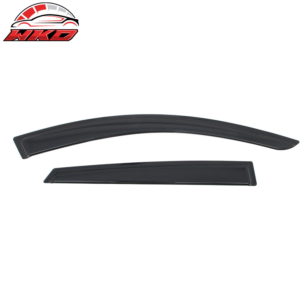 Fits 21-25 Kia K5 Tape on Window Visors Vent Rain Sun Wind Guards Deflectors