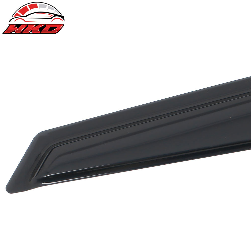 Fits 21-25 Kia K5 Tape on Window Visors Vent Rain Sun Wind Guards Deflectors