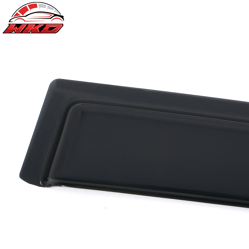 Fits 21-25 Kia K5 Tape on Window Visors Vent Rain Sun Wind Guards Deflectors