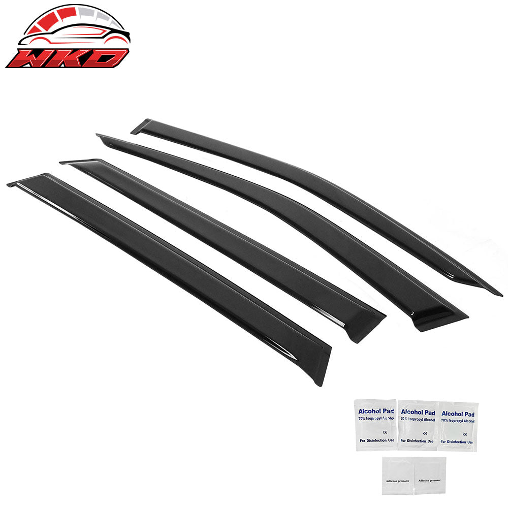 Fits 21-25 Kia Sorento Acrylic Slim Window Visors Rain Guard Vent Sun Shade 4PCS