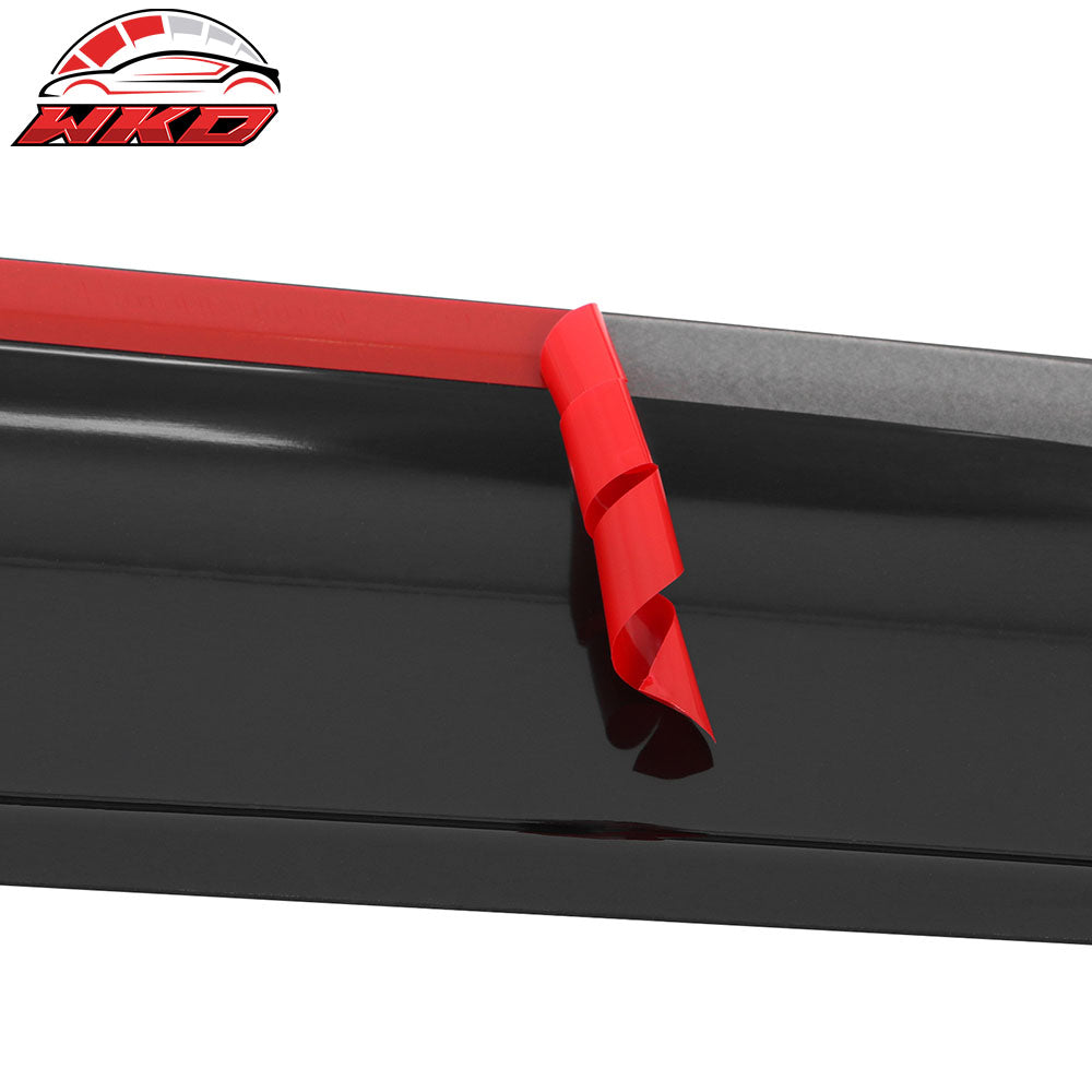 Fits 20-25 Kia Telluride Tape on Window Visors Vent Rain Sun Guards Deflectors