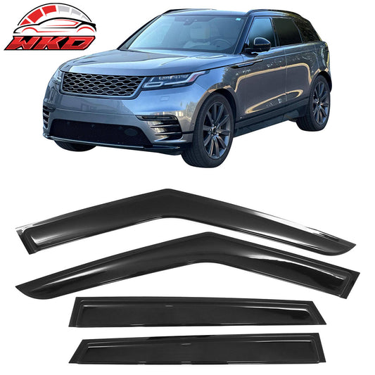 2018-25 Land Rover Range Rover Velar Window Visors Sun Rain Deflector Tape-On | Wholesale