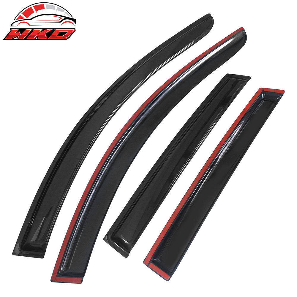 Fits 13-16 Mazda CX-5 Window Visor Acrylic Sun Rain Guard Deflector 4PC Set