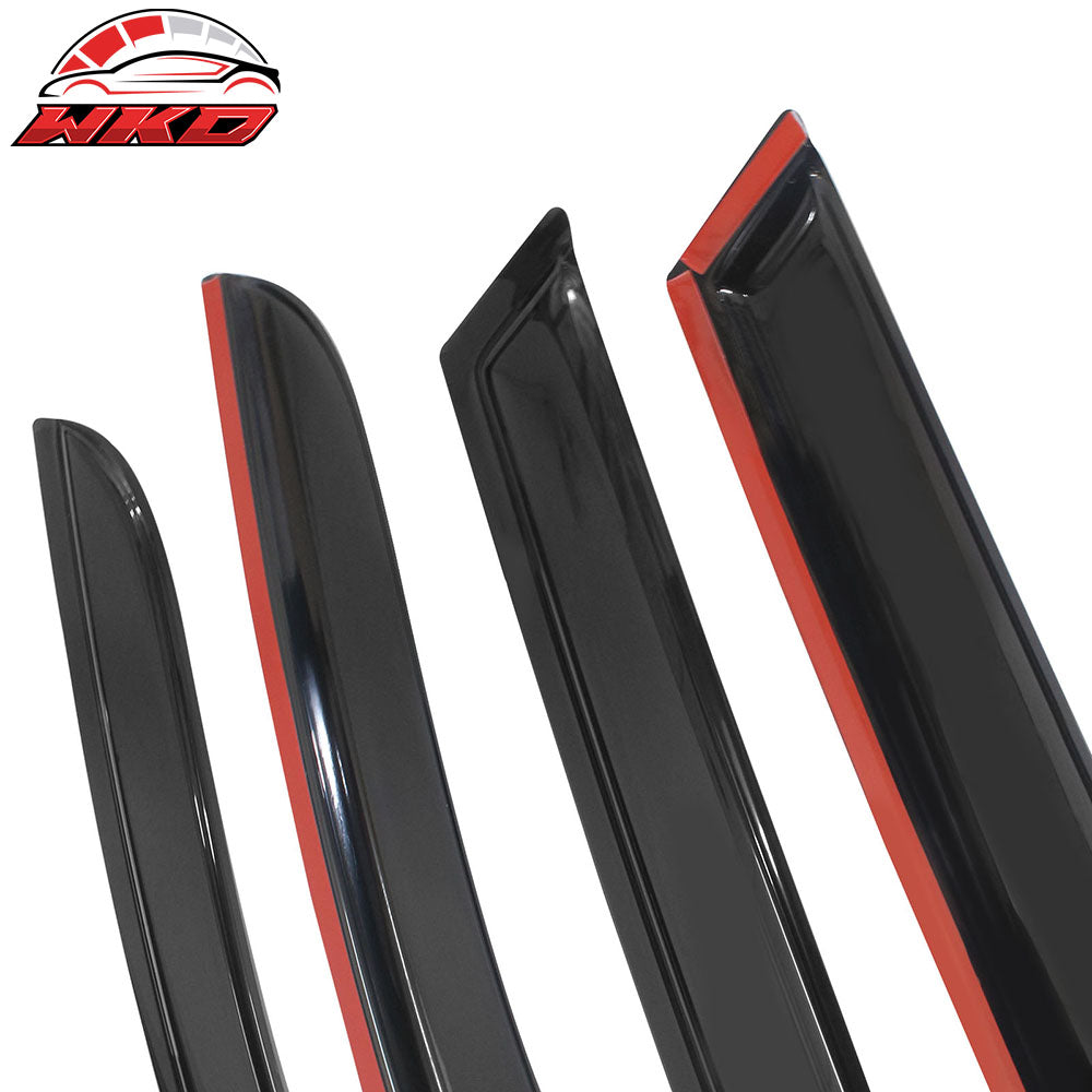 Fits 13-16 Mazda CX-5 Window Visor Acrylic Sun Rain Guard Deflector 4PC Set