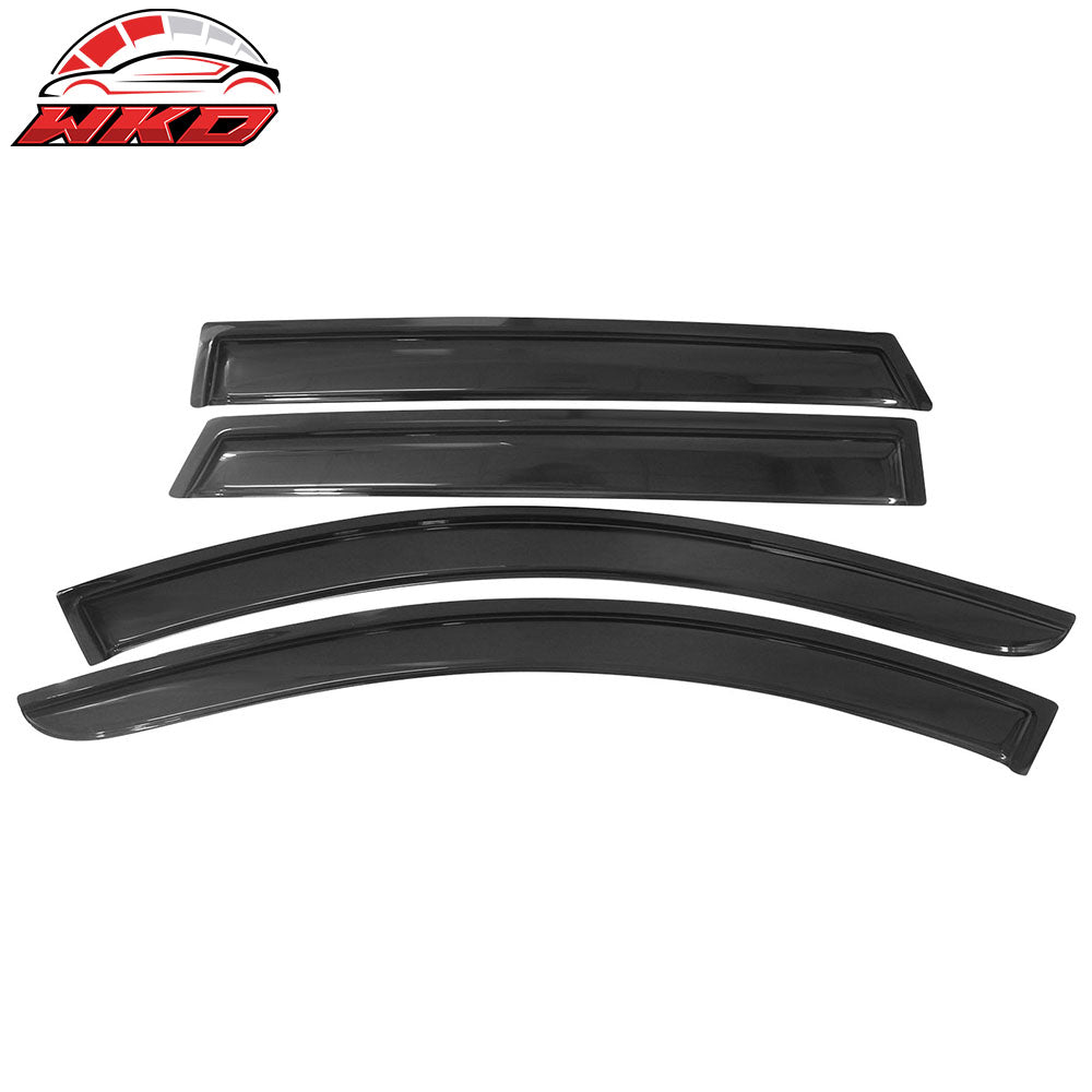 Fits 13-16 Mazda CX-5 Window Visor Acrylic Sun Rain Guard Deflector 4PC Set