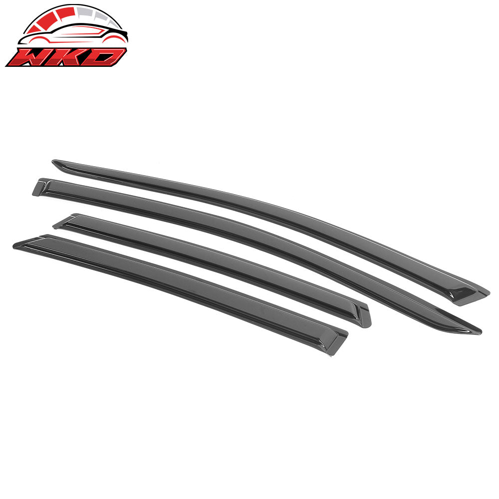 Fits 13-18 Nissan Altima 4Dr Acrylic Side Window Vent Visor Rain Deflector Guard