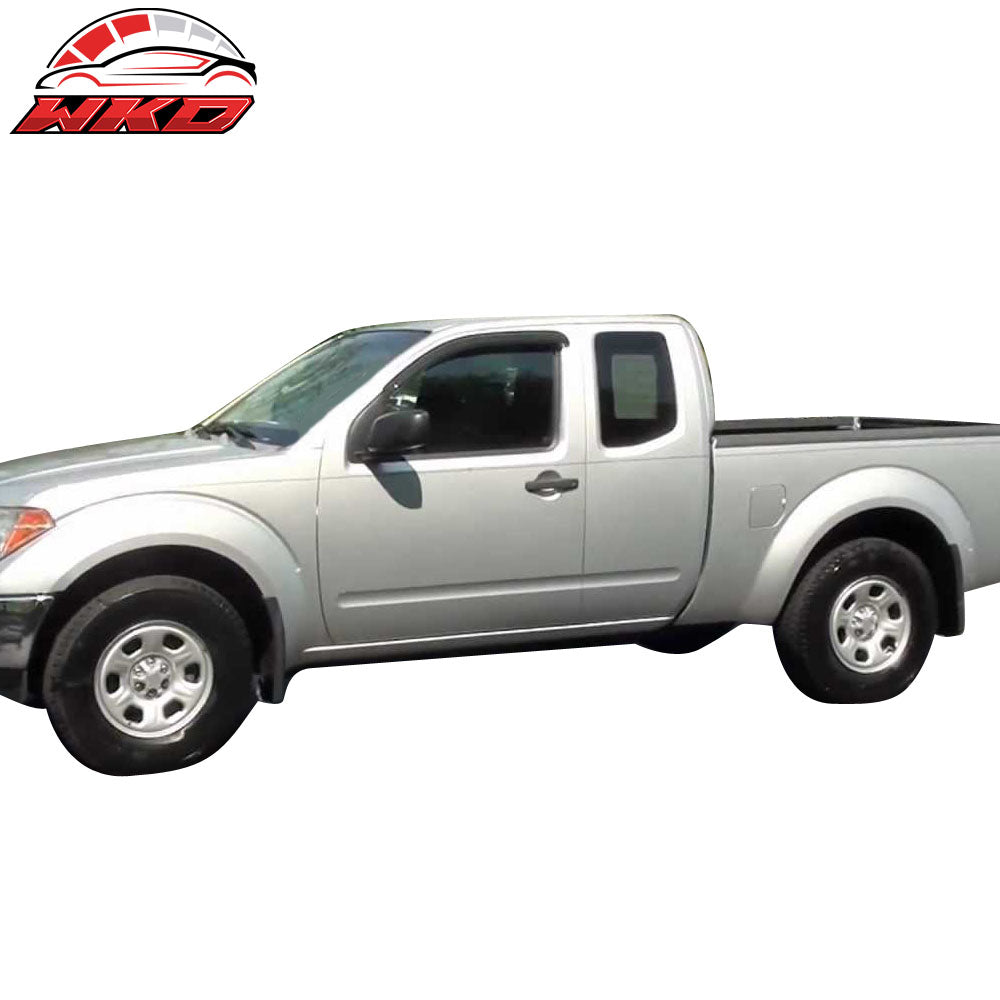 Fits 05-21 Nissan Frontier Extended Cab Window Visor Sun Rain Vent Guard Acrylic
