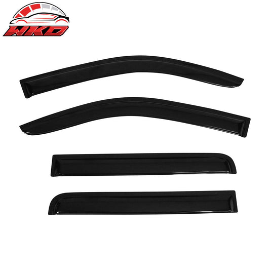 Wholesale 05-20 Nissan Frontier Double/Crew Cab Window Visor Sun Rain Guard Acrylic
